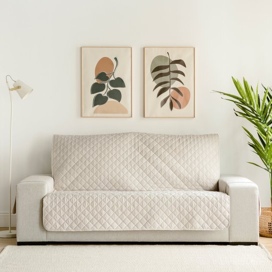 kenay home Funda 3 plazas 160 cm marfil Últimos 3 días