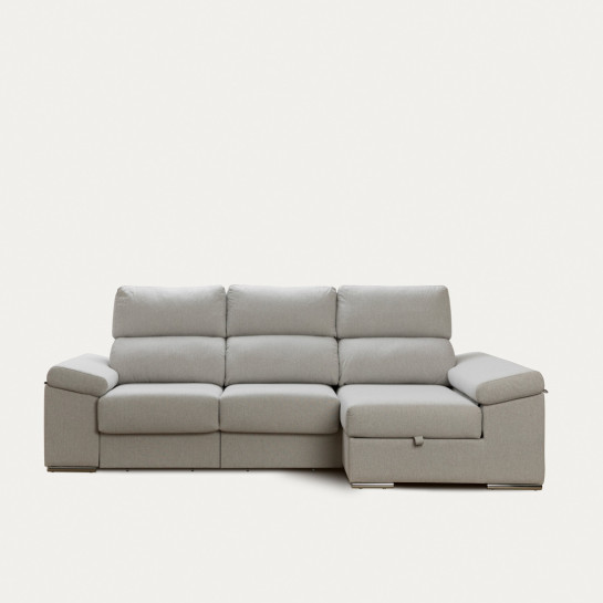 kenay home Sofá gris chaise derecha Limitado a 3 días