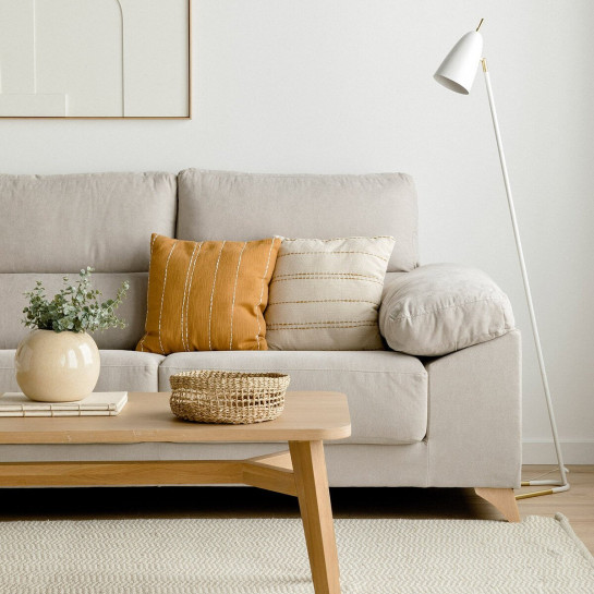 kenay home Sofá con arcón chaise izquierda perla Precios de Black Friday