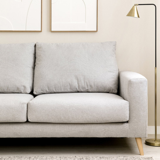 kenay home Sofá chaise izquierda gris claro En oferta