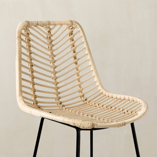 kenay home Taburete ratán natural Outlet online