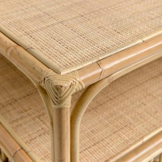 kenay home Mesa centro rectangular ratán 110 Ventas relámpago