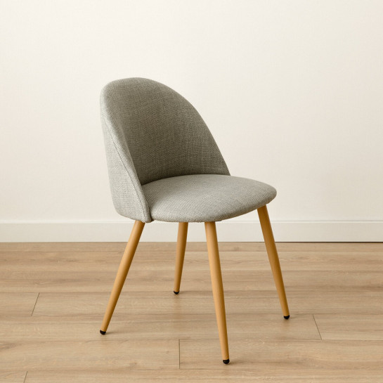 kenay home Silla tapizada gris Gran oferta