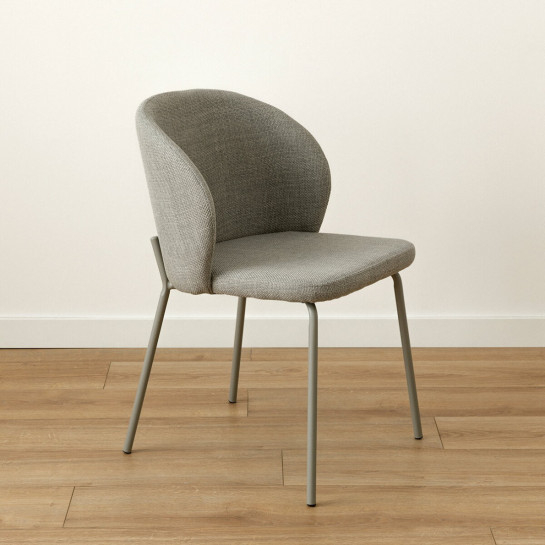 kenay home Silla gris Rebajas baratas