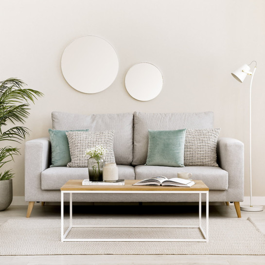 kenay home Sofá 3 plazas Envío gratis