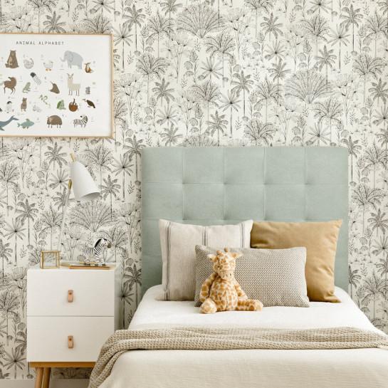 kenay home Cabecero tapizado 90/105 menta Superdescuento