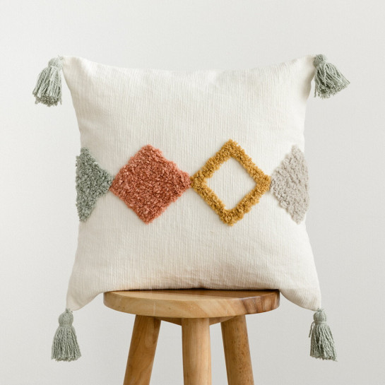 kenay home Pack 2 cojines multicolor En oferta