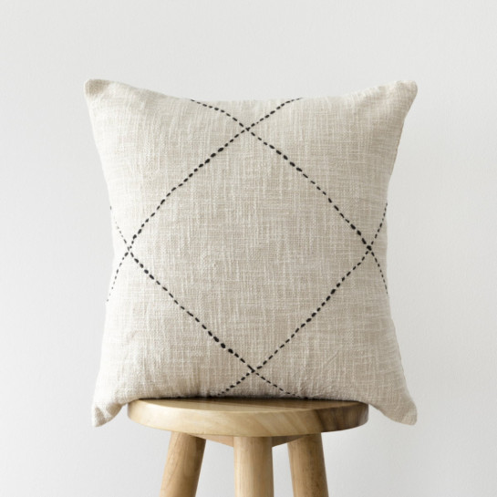 kenay home Pack 2 cojines blanco En oferta