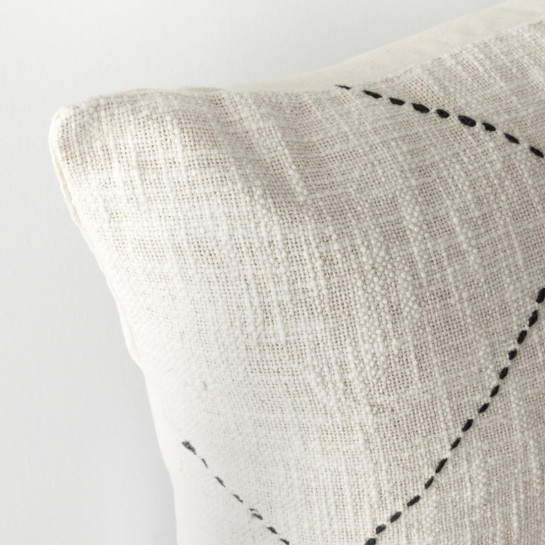 kenay home Pack 2 cojines blanco En oferta