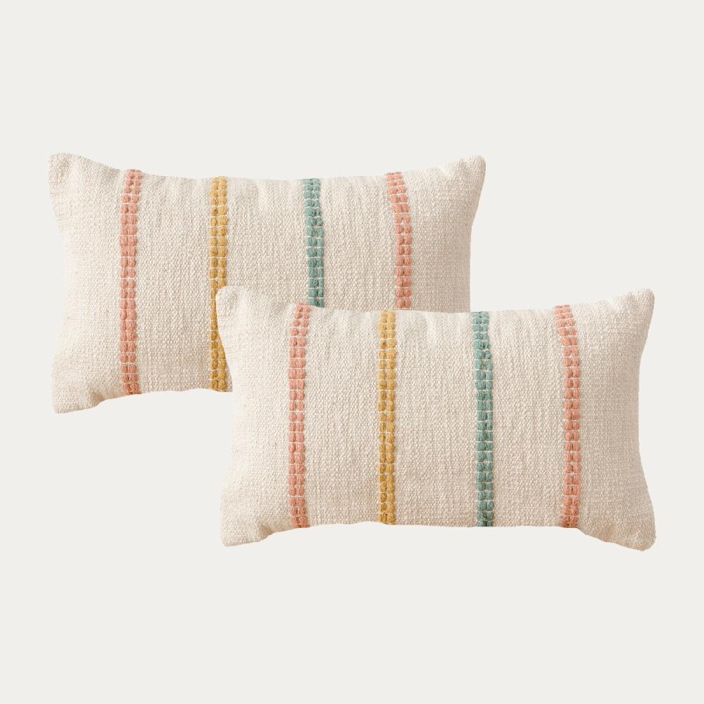 kenay home Pack 2 cojines natural Ventas relámpago