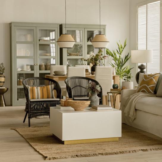 kenay home Sillón ratán negro Últimos 2 días