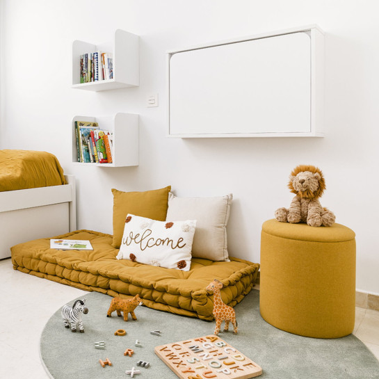 kenay home Puf arcón mostaza Oferta especial de fábrica
