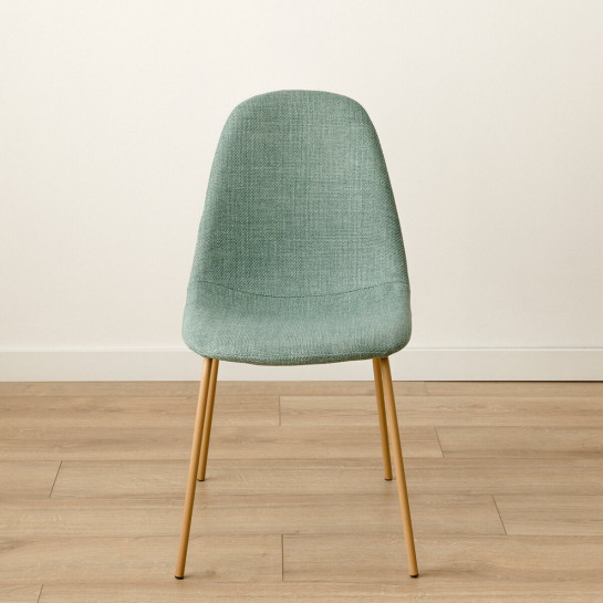 kenay home Pack 4 sillas tapizadas menta Ofertas de temporada