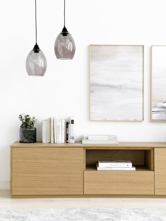kenay home Mueble TV 180 roble Rebajas de fábrica