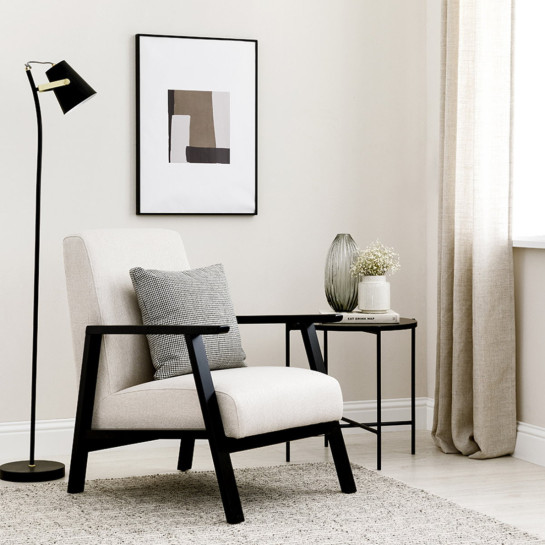kenay home Butaca negra personalizable COMPRAR AHORA
