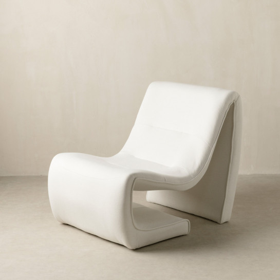 kenay home Butaca tapizada beige Descuentos del mes