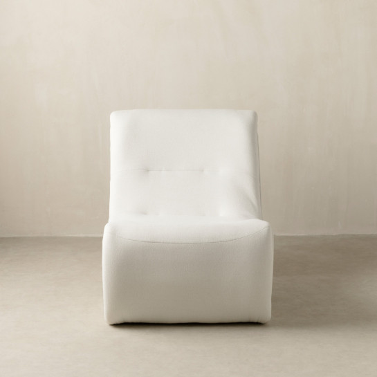 kenay home Butaca tapizada beige Descuentos del mes