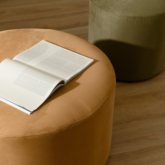 kenay home Puf tapizado 80 personalizable Oferta exclusiva