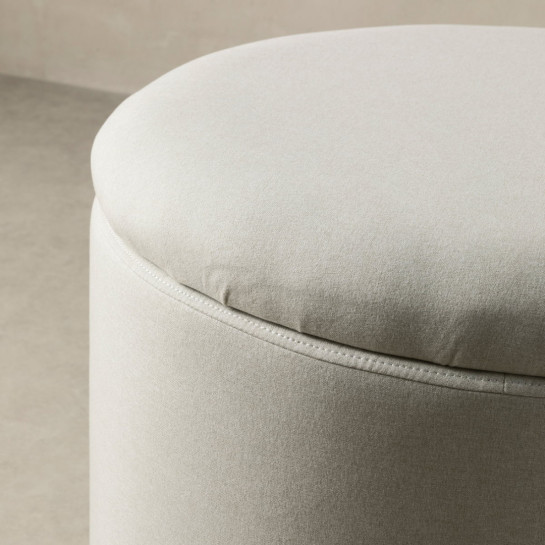 kenay home Puf con arcón beige Última moda