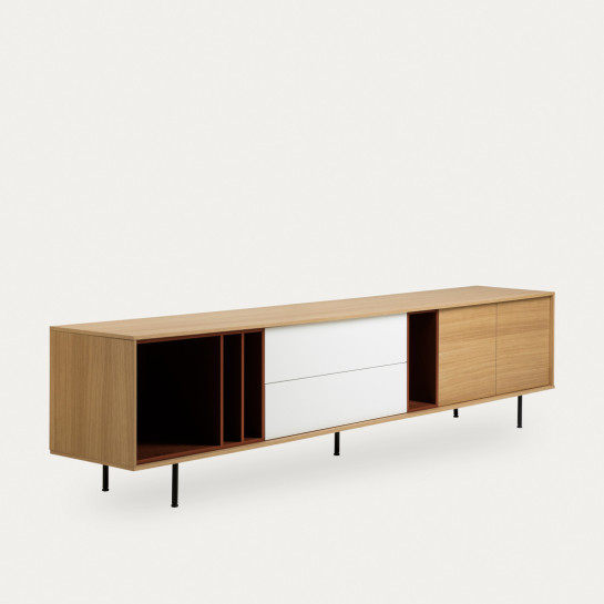 kenay home Mueble TV 240 burdeos Ofertas especiales