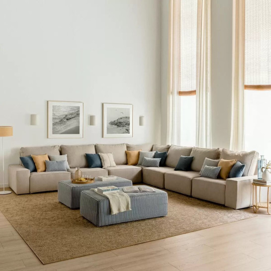 kenay home Mesa de centro-puf Grandes ahorros