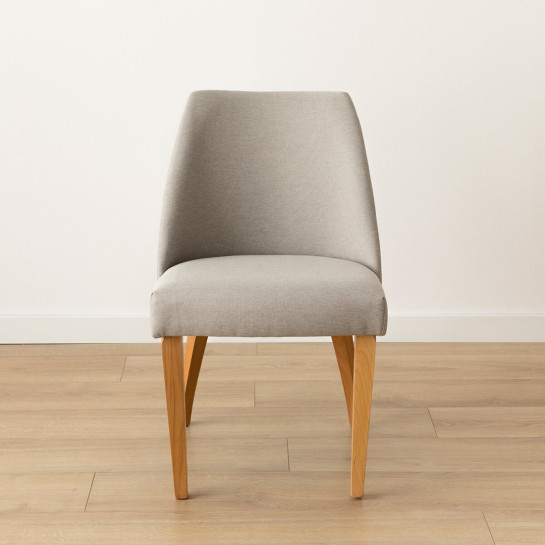 kenay home Silla tapizada gris claro Ofertas