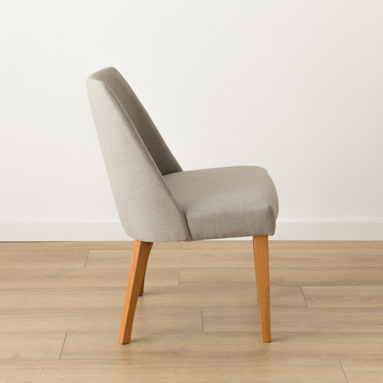 kenay home Silla tapizada gris claro Ofertas