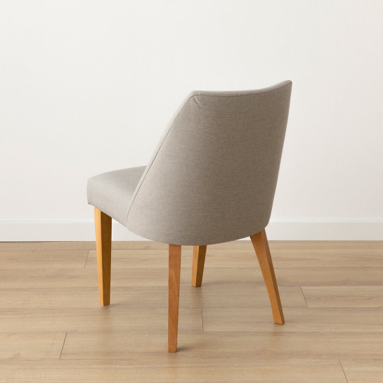 kenay home Silla tapizada gris claro Ofertas