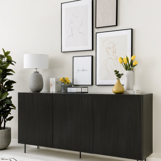 kenay home Aparador 160 grafito Rebajas baratas