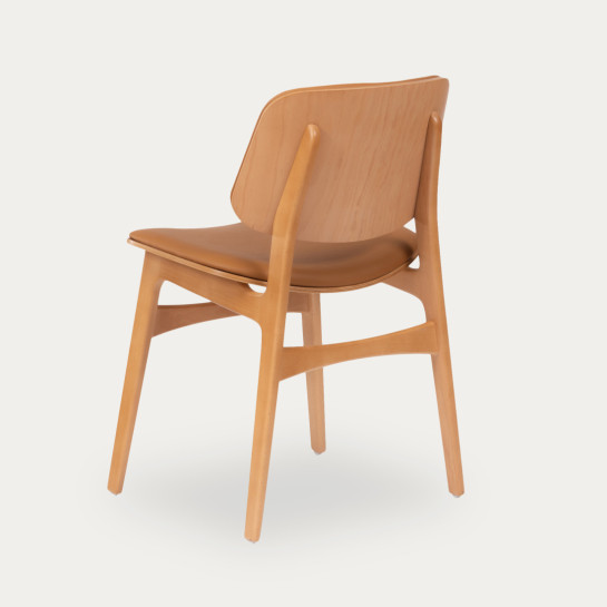 kenay home Silla madera natural Rebajas online
