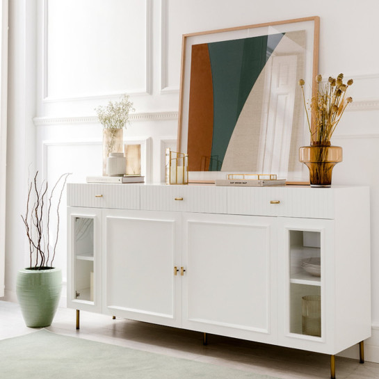 kenay home Aparador 175 blanco Envío gratis