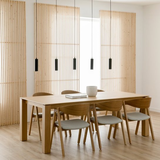kenay home Mesa de comedor rectangular roble 220 Últimos 3 días
