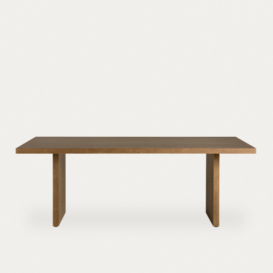 kenay home Mesa de comedor rectangular roble oscuro 220 Promoción trimestral