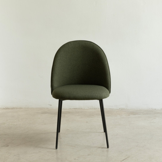 kenay home Silla tapizada verde oscuro Limitado a 3 días