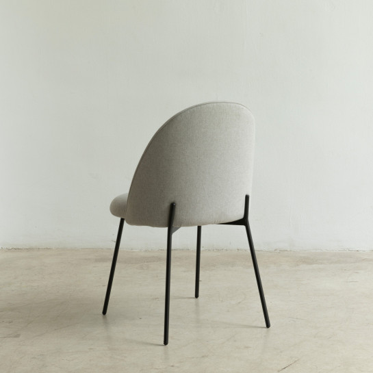 kenay home Silla tapizada gris Ahorra y exporta