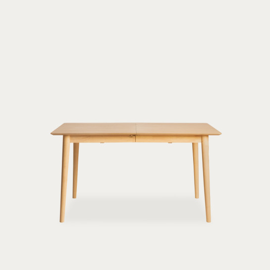 kenay home Mesa de comedor extensible rectangular natural 140 Última moda