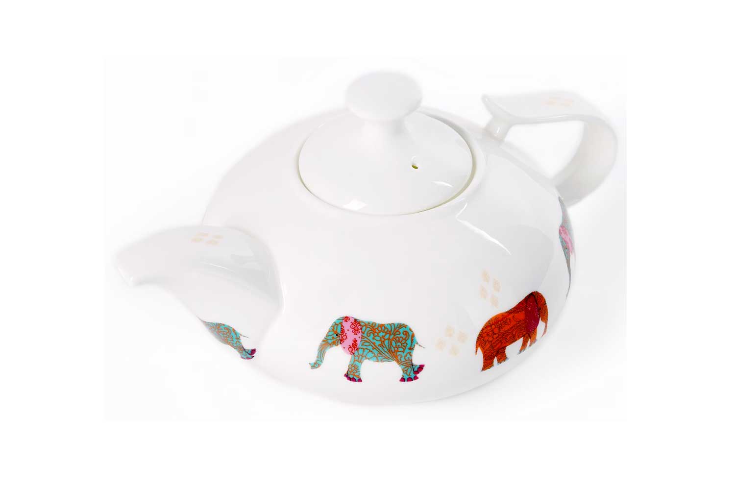 la cija Tetera de 1150ml. Elefantes Jaipur