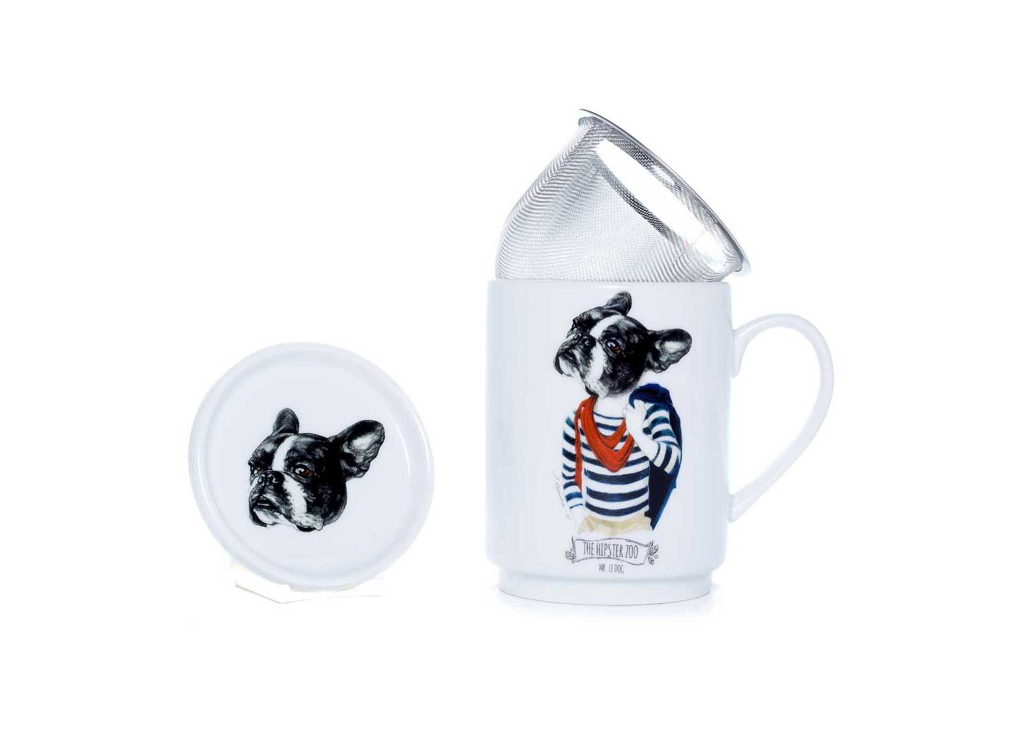 la cija Taza de Té Mr Le Dog