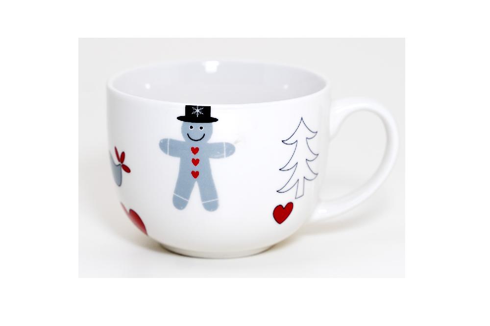 la cija Taza de Desayuno Jumbo 45cl. Reno Tiza