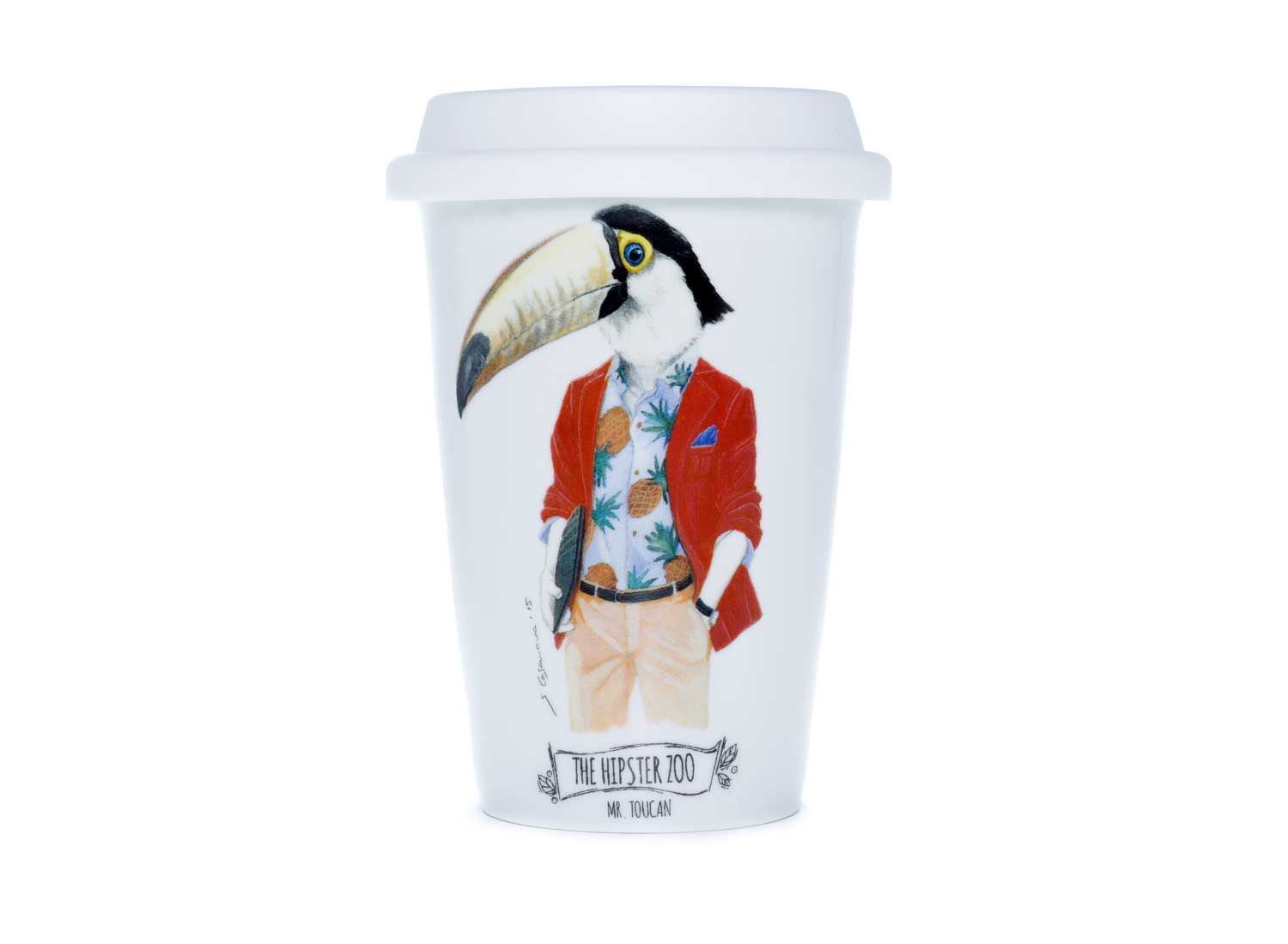 la cija Vaso Americano 400ml. Mr. Tucan
