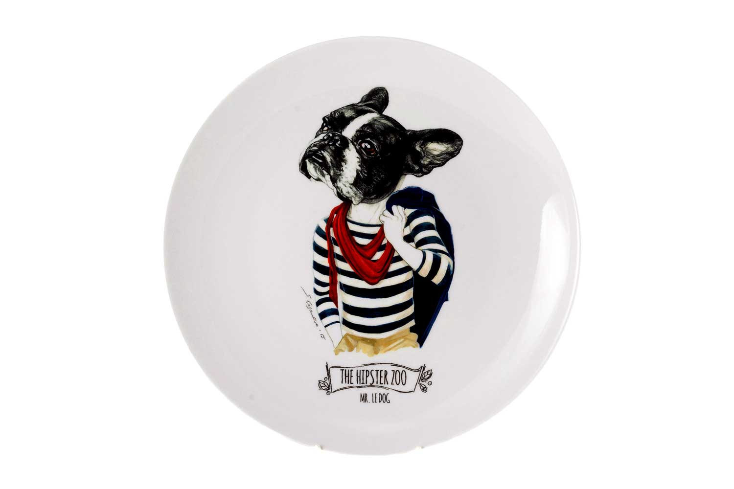 la cija Plato Decorativo Mr. Le Dog