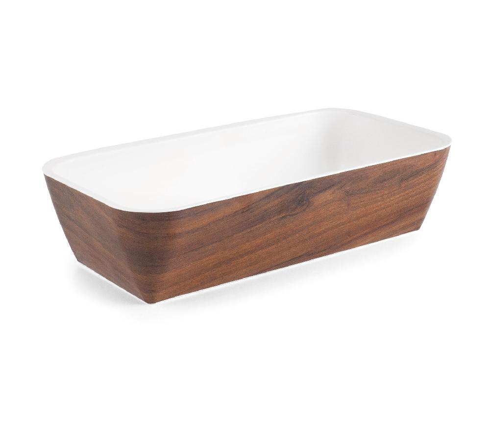 lacor Bol rectangular Wood