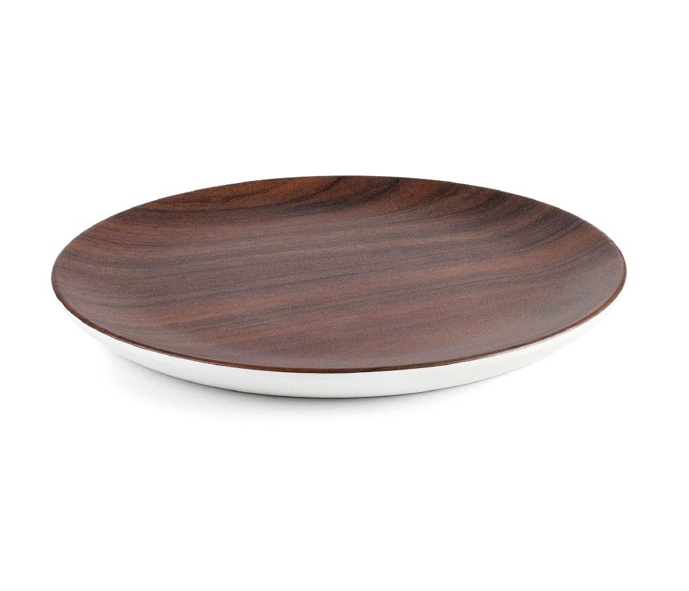 lacor Plato redondo Wood