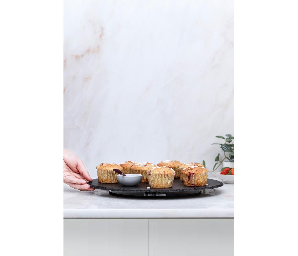 lacor Bandeja pizarra natural giratoria Oferta exclusiva