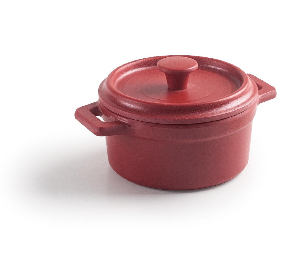 lacor Cacerola con tapa de melamina mini-cocotte Red Últimos 3 días