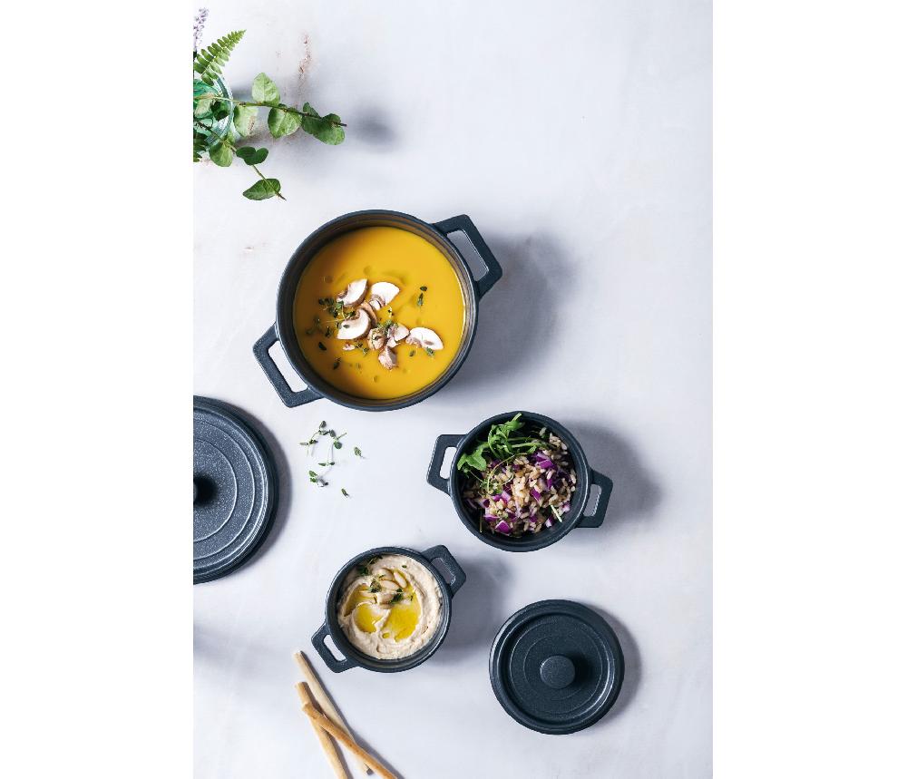 lacor Cacerola de melamina mini-cocotte Grey ÚLTIMAS EDICIONES