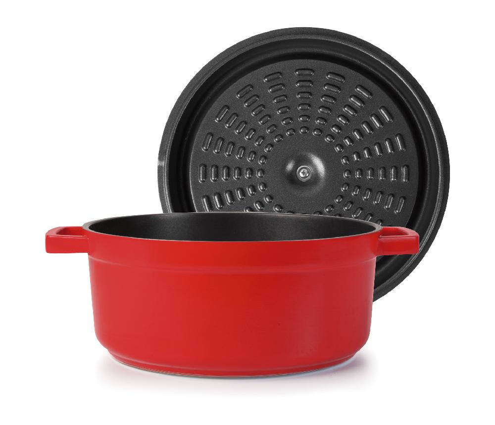 lacor Cacerola con tapa roja Mini Cocotte Último día