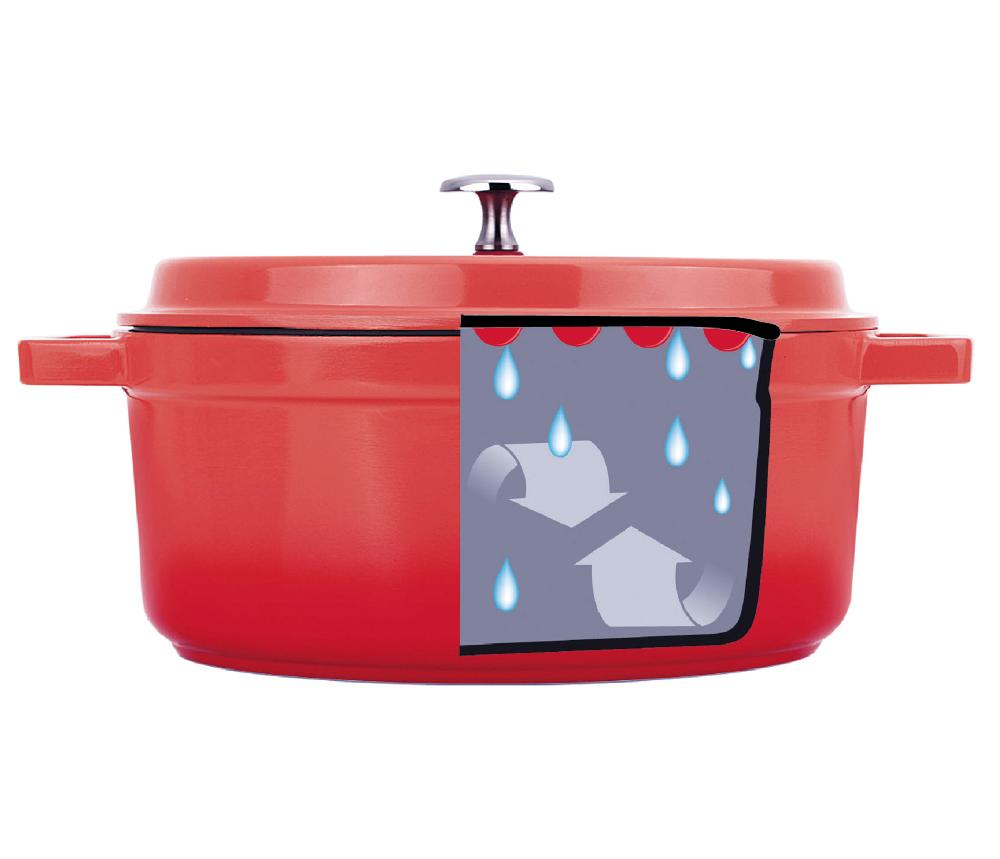 lacor Cacerola con tapa roja Mini Cocotte Último día