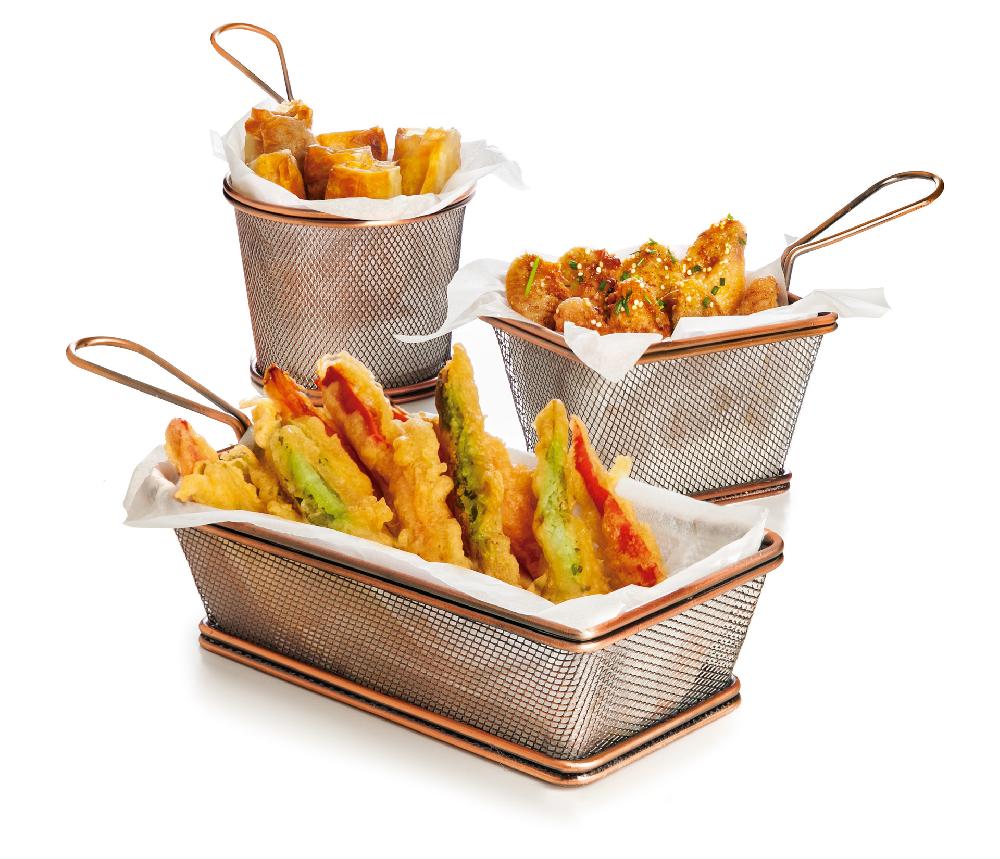 lacor Mini cestillo cuadrado Snack Bronce Ofertas especiales
