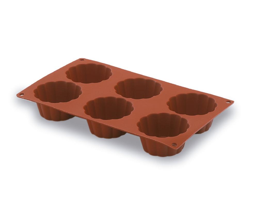 lacor Molde briochette 6 cavidades Pastryflex Envío internacional gratuito